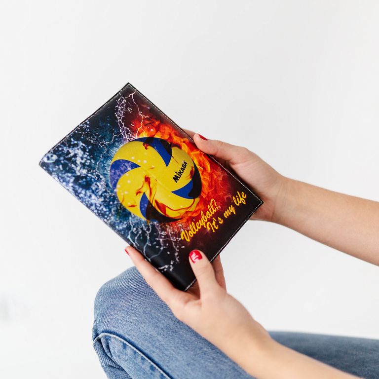 Ежедневник со сменной обложкой "Огонь-вода"