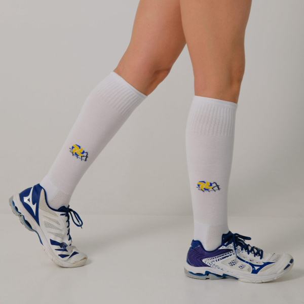 Гольфы волейбольные Volleylife с мячом на голени