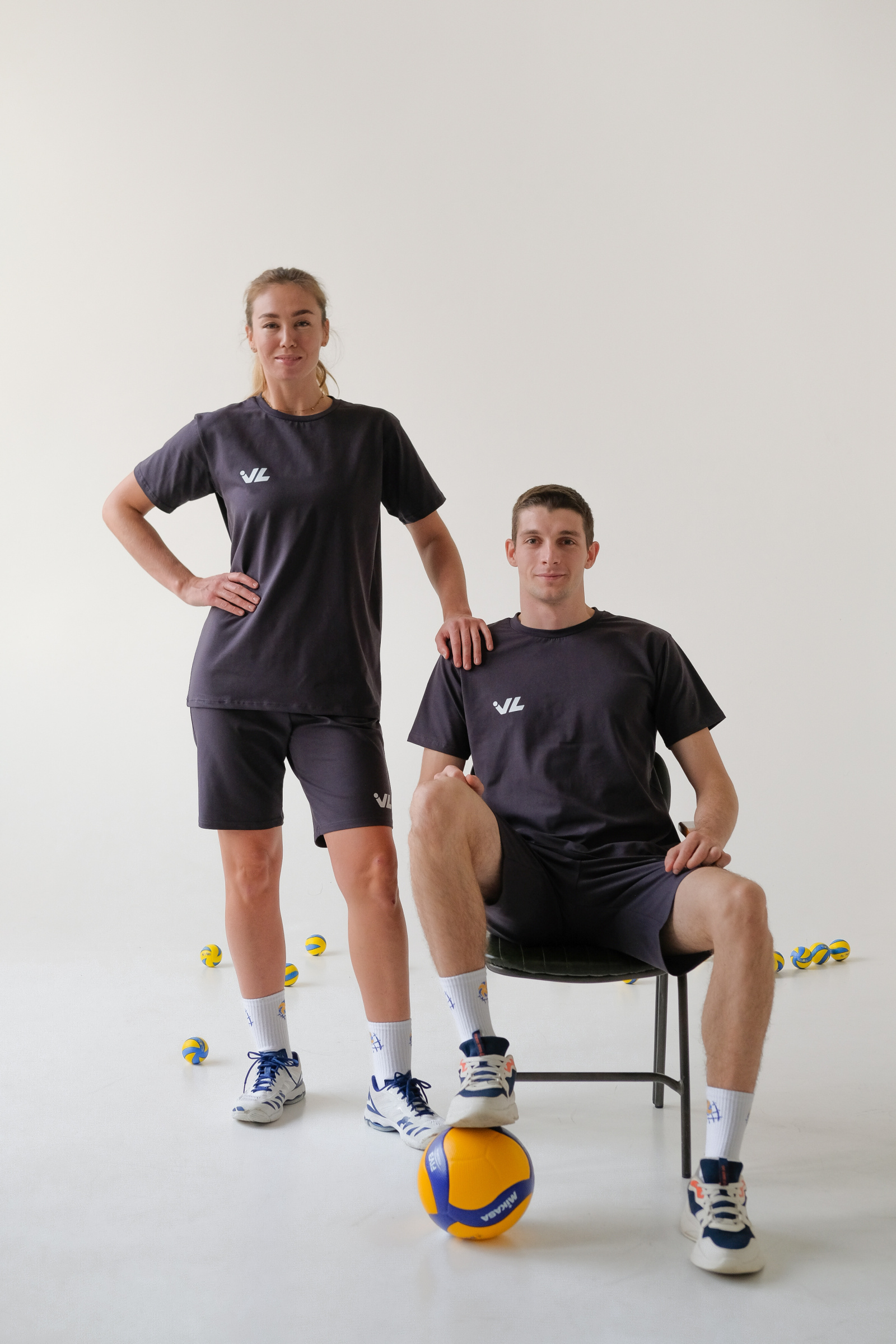 Тренировочный костюм Volleylife ГРАФИТ унисекс