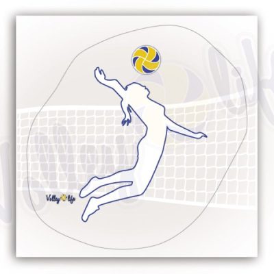 Наклейка на автомобиль "Нападающая"