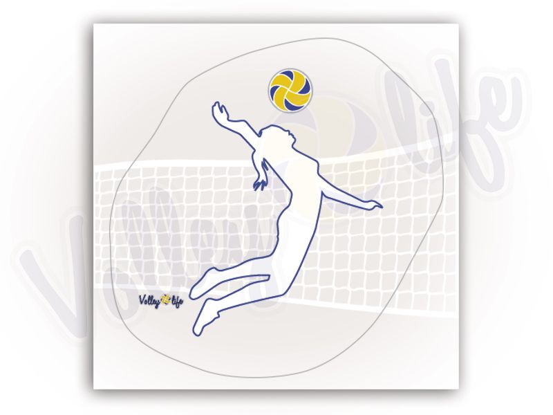 Наклейка на автомобиль «Нападающая»