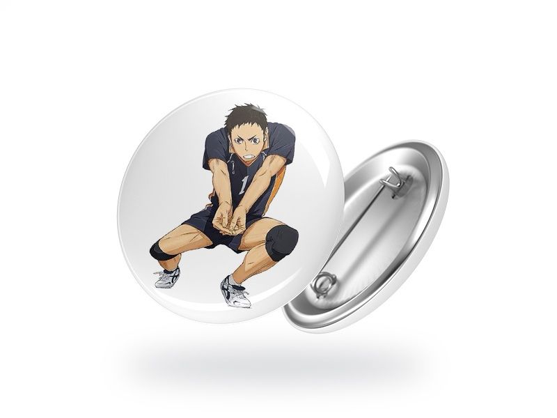 Значок аниме «Дайчи Савамура в защите»