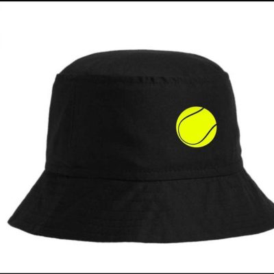 Панама взрослая черная ТЕННИС