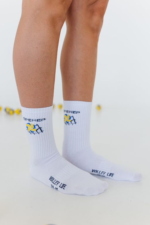 Носки спортивные без махрового следа Volleylife «ТРЕНЕР»