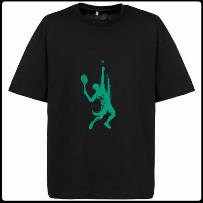 Футболка повседневная черная