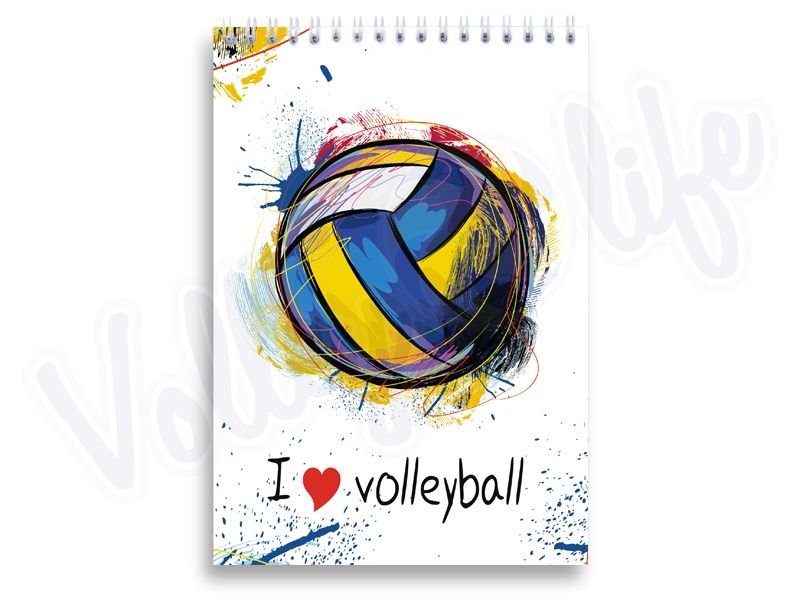 Блокнот «Мяч рисованный»