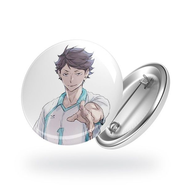 Значок аниме "Ойкава Тоору"