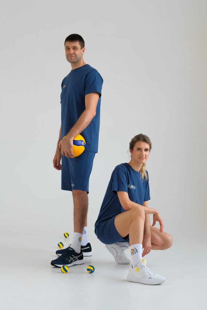 Тренировочный костюм Volleylife СИНИЙ ИНДИГО унисекс