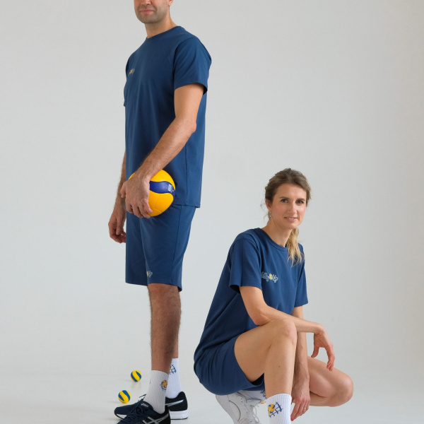 Тренировочный костюм Volleylife СИНИЙ ИНДИГО унисекс