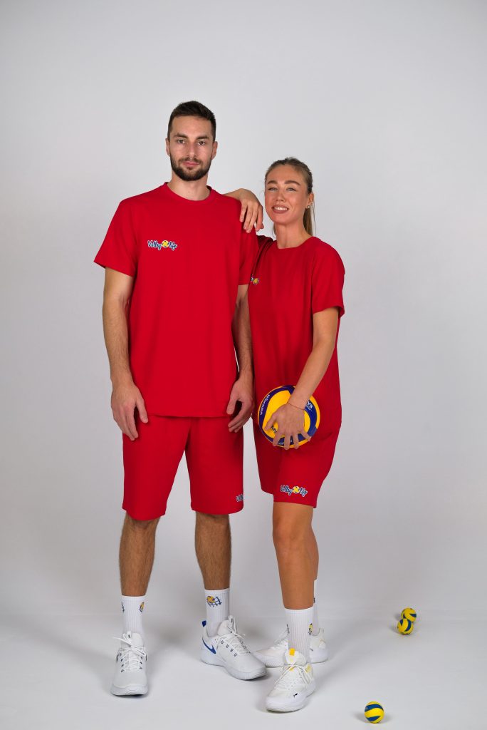 Тренировочный костюм Volleylife КРАСНЫЙ унисекс