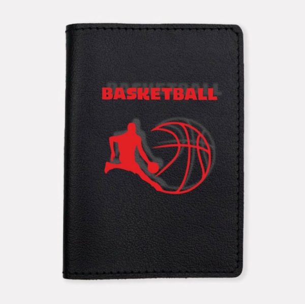 Ежедневник со сменной обложкой из эко-кожи "Баскетбол"