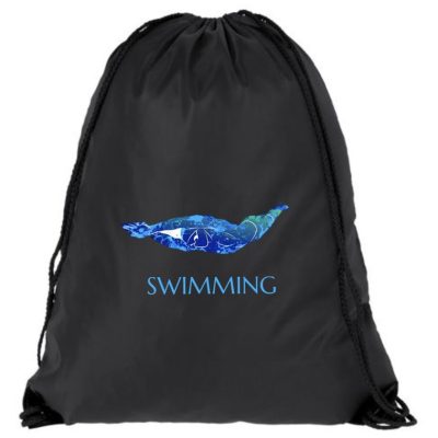 Рюкзак черный "ПЛАВАНИЕ"