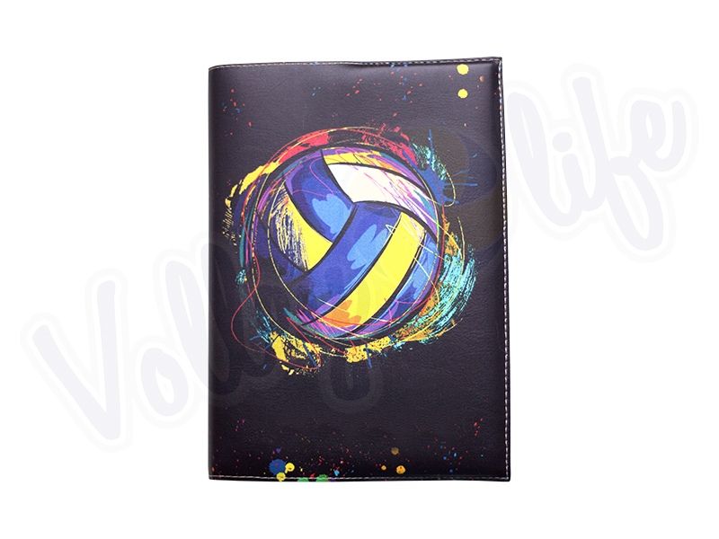 Ежедневник со сменной обложкой «Мяч рисованный BLACK»