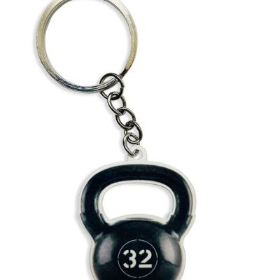 Брелок ГИРЯ (МЕТАЛЛИЧЕСКИЙ ПЛОСКИЙ ДВУСТОРОННИЙ)