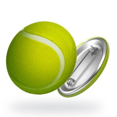 ЗНАЧОК "ТЕННИС" (56 мм)