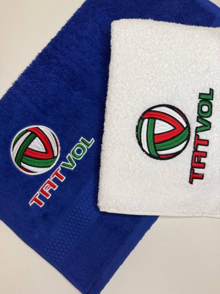 Полотенце с персональной вышивкой