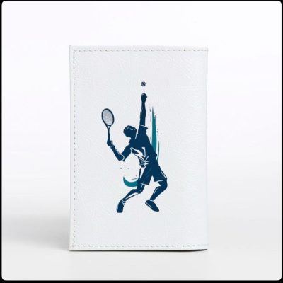 Обложка для паспорта Теннисист