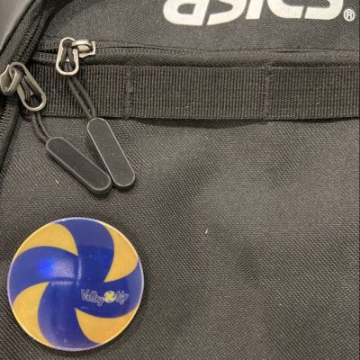 Значок светоотражатель «Волейбольный мяч»