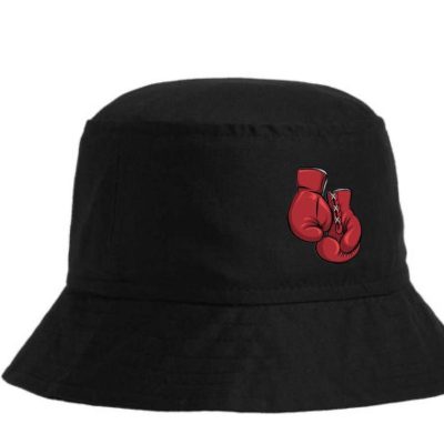 Панама взрослая черная Бокс