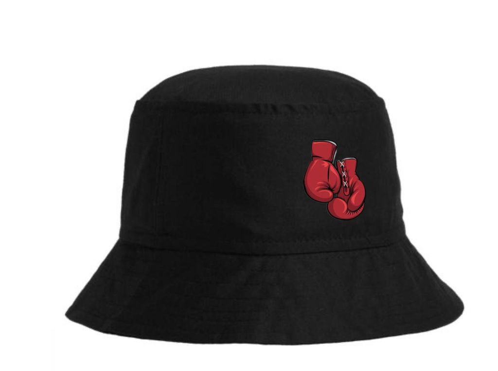 Панама взрослая черная Бокс