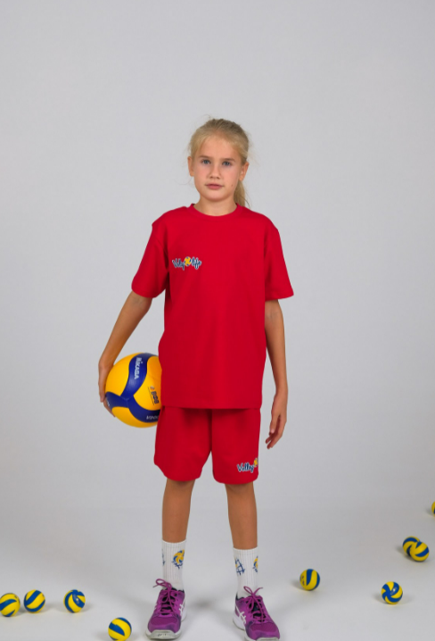 Тренировочный костюм Volleylife КРАСНЫЙ детский