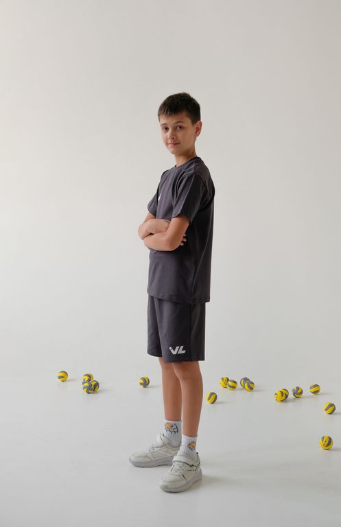 Тренировочный костюм Volleylife ГРАФИТ детский