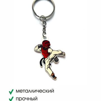 Брелок металлический Единоборства