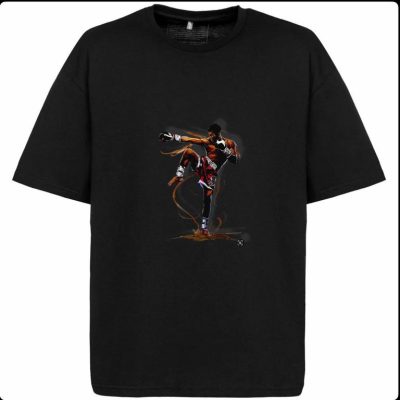 Футболка повседневная черная