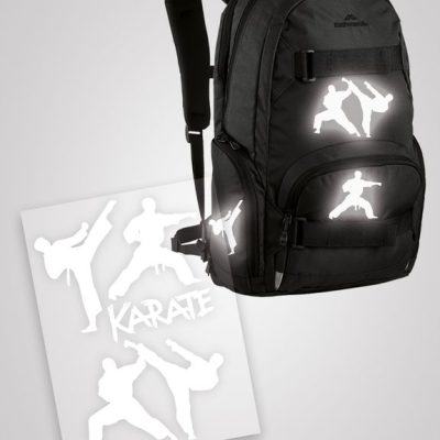 Термонаклейки светоотражающие "Карате"