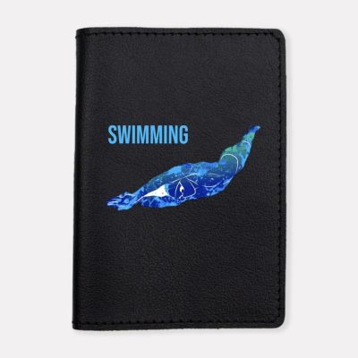 Ежедневник со сменной обложкой из эко-кожи  "Плавание"