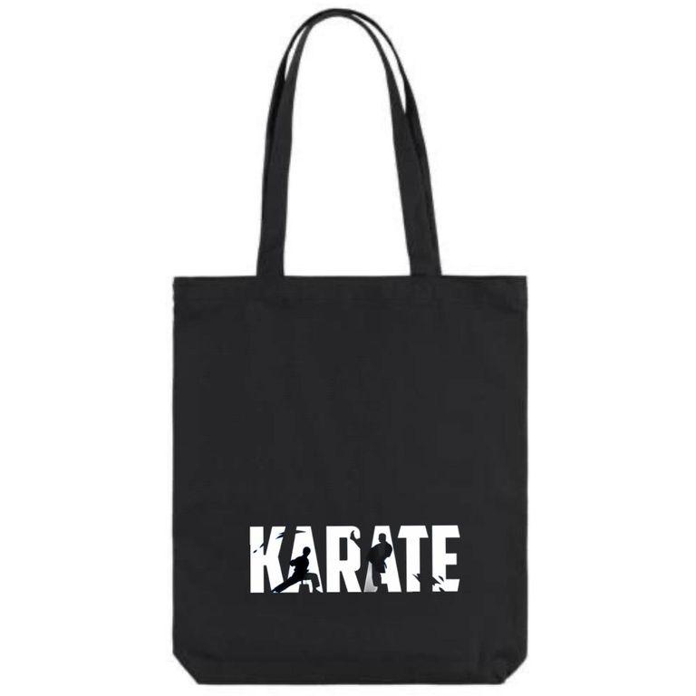 Сумка-шоппер холщовая  КАРАТЕ