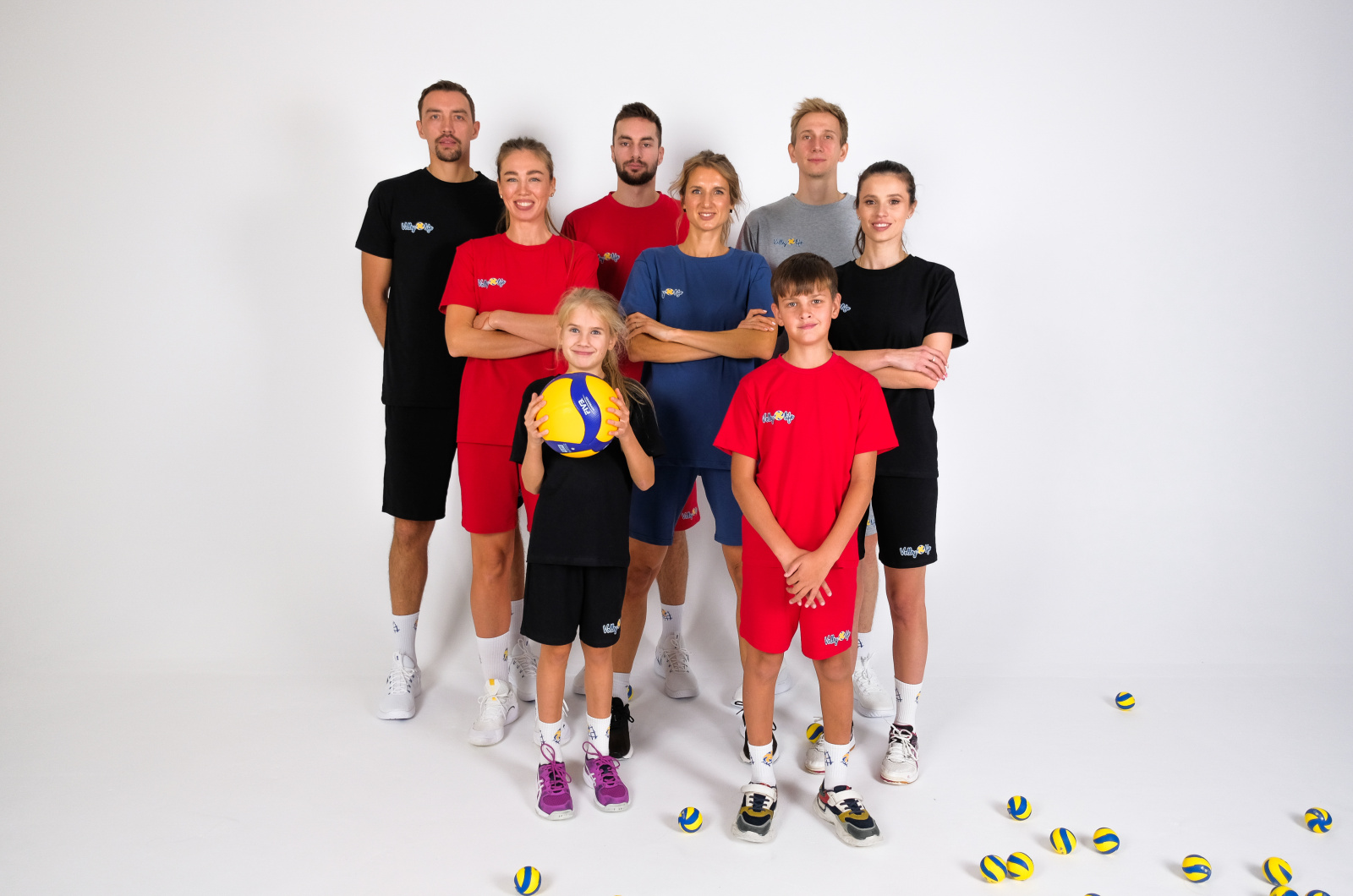 Тренировочные футболки и шорты Volleylife